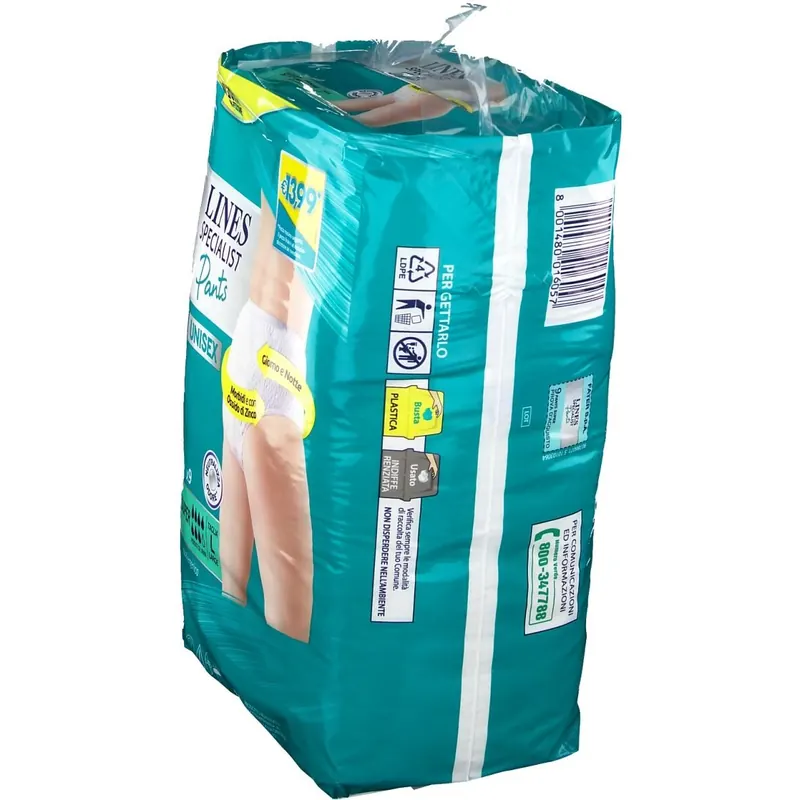 LINES Specialist Pants Unisex Super Taglia L